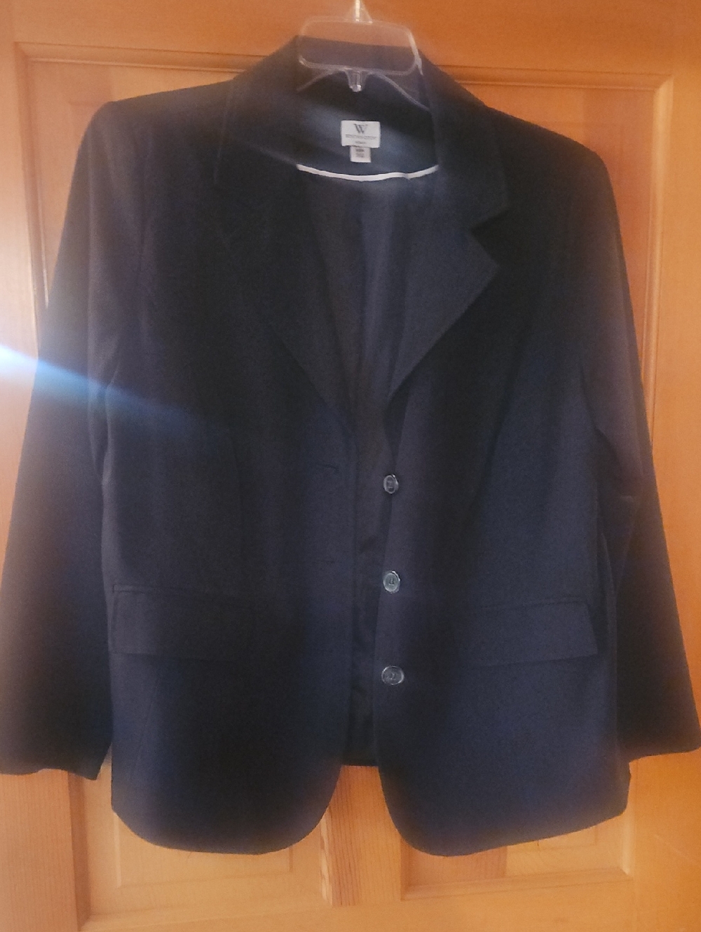 Worthington Black Women's Blazer Jacket 18W